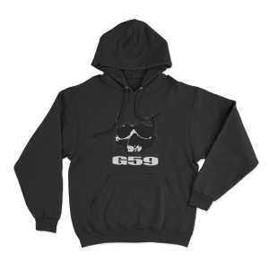 G59 Logo Unisex Hoodie Black