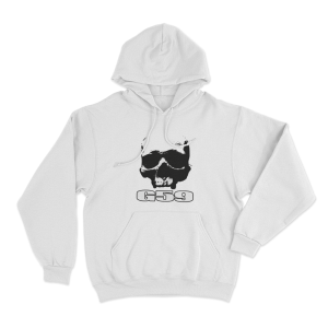 G59 Logo Unisex Hoodie White