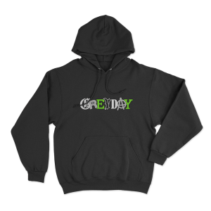 Grey Day Logo Unisex Hoodie Black