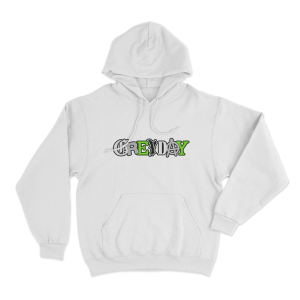 Grey Day Logo Unisex Hoodie White