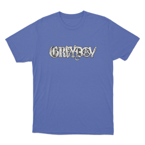 Grey Day Unisex T Shirt Blue