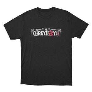GreyDay G59 Tour 2026 Unisex T Shirt Black