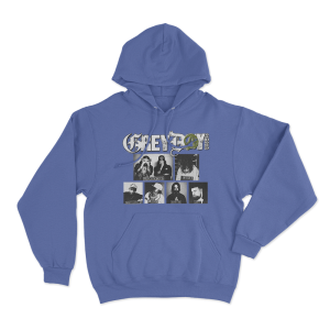 GreyDay Tour 2025 Poster Unisex Hoodie Blue