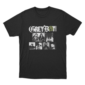 GreyDay Tour 2025 Poster Unisex T Shirt Black