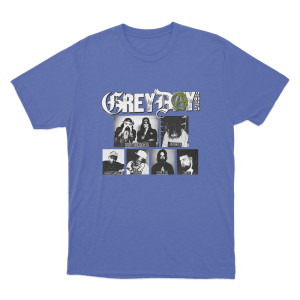 GreyDay Tour 2025 Poster Unisex T Shirt Blue